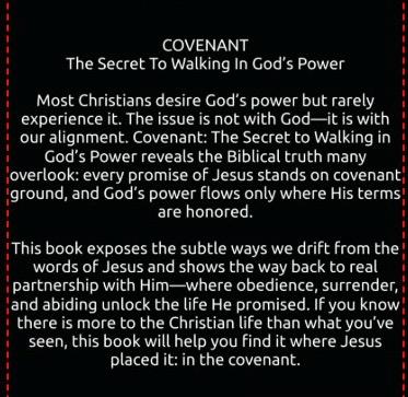 COVENANT: The Secret to Walking in God's Power by Shayne Payne (Author) COVENANT: The Secret to Walking in God's Power by Shayne Payne (Author)